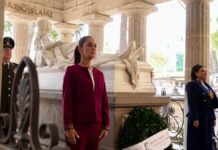 Sheinbaum encabeza conmemoración por el Bicentenario del natalicio de Margarita Maza