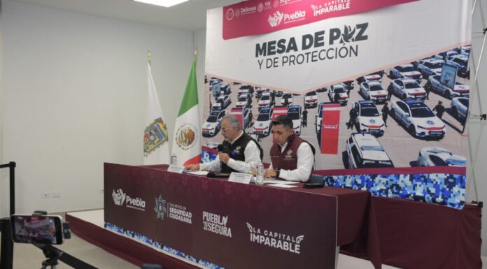 SSC reporta saldo blanco tras movilizaciones del 8M en Puebla capital