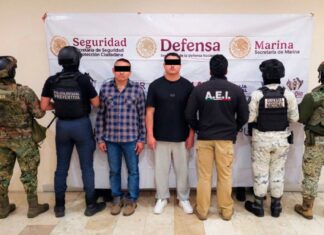 Capturan a dos presuntos integrantes del CJNG en San Matías Tlalancaleca