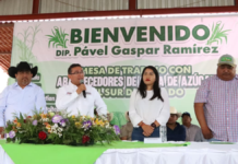 Pável Gaspar se reúne con productores cañeros del sur de Puebla