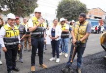 Avanza 50% la pavimentación en calle Jesús Reyes Heroles