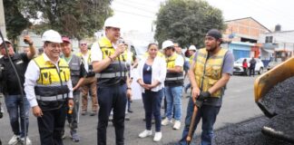 Avanza 50% la pavimentación en calle Jesús Reyes Heroles