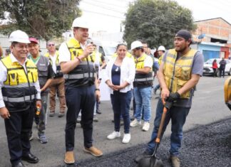 Avanza 50% la pavimentación en calle Jesús Reyes Heroles