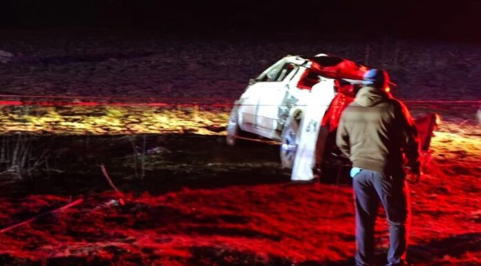 Accidente en Rafael Lara Grajales deja una persona sin vida