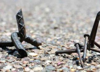 Darán hasta 9 años de prisión por uso de “ponchallantas” en Puebla