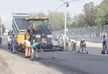 Trabajan en rehabilitación de 24 Sur y Bulevar del Niño Poblano