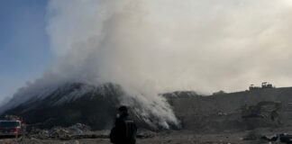 Tras incendio, exigen clausurar relleno sanitario de San José Chiapa