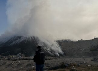 Tras incendio, exigen clausurar relleno sanitario de San José Chiapa