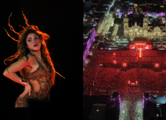 Shakira establece marca histórica en el Zócalo de la CDMX