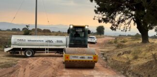 Intensifican trabajos de conectividad en Tochimilco con Módulo de Maquinaria