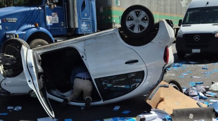 Dos accidentes en la Puebla-Orizaba detienen circulación y dejan un lesionado