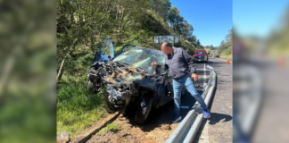 Accidente en la Teziutlán–Virreyes deja dos heridos graves