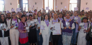 Yadira Lira y Bety Sánchez encabezan actividades por el 8M en Zacatlán
