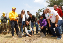 Siembran 147 árboles en el CIS para fortalecer bosque urbano