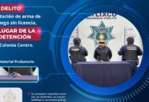 Detienen a hombre por portación ilegal de arma de fuego en Atlixco