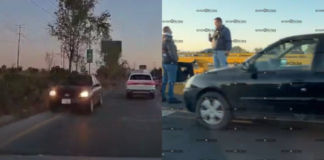 Conduce en sentido contrario y provoca choque en Periférico Ecológico