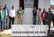 Inauguran barda perimetral en bachillerato de Cuautlancingo