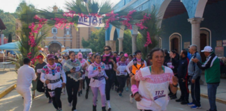 Zacatlán realiza carrera del 8M con mujeres de pueblos originarios