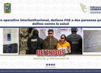 Cateo en Atlixco deja dos detenidos y aseguramiento de droga