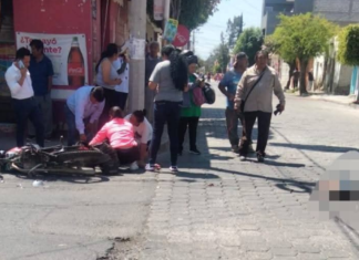 Muere motociclista tras chocar contra camión en Tehuacán