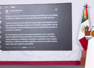 Colecta para apoyar a Cuba estará regulada, aclara Sheinbaum