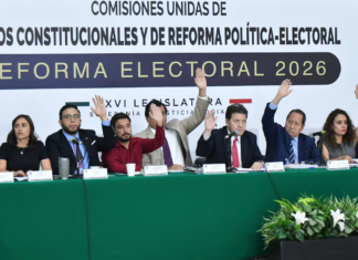 Reforma Electoral avanza en comisiones solo con votos de Morena