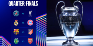 Quedan listos los cuartos de final de la UEFA Champions League