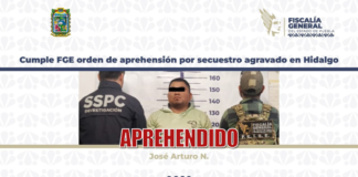FGE Puebla aprehende a presunto secuestrador en Hidalgo