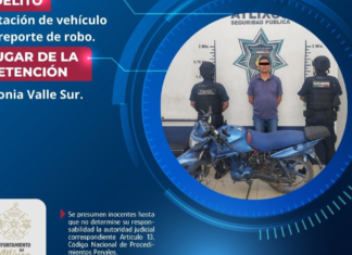 Recuperan camioneta robada y detienen a conductor en Atlixco