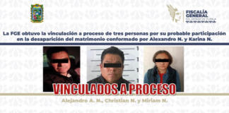 Procesan a cinco por desaparición y homicidio de matrimonio poblano