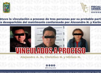 Procesan a cinco por desaparición y homicidio de matrimonio poblano