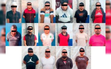 Destaca “El Topo” entre los 16 detenidos en mercado Morelos