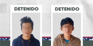 Detienen a dos por delitos contra la salud en la colonia Cleotilde Torres