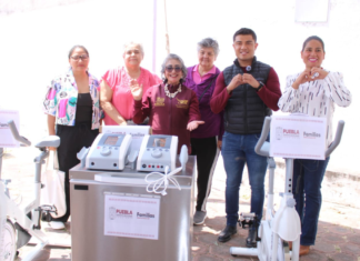 SMDIF San Pedro Cholula entrega nuevo equipamiento al CRI