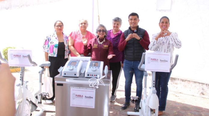 SMDIF San Pedro Cholula entrega nuevo equipamiento al CRI