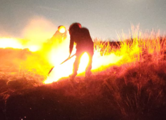 Controlan incendio superficial en el Cerro Zapotecas de Cholula