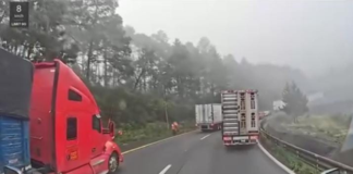 Reportan intentos de asalto en la autopista Puebla–Orizaba