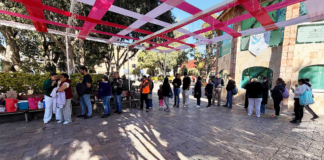 Texmelucan realiza jornada de vacunación contra sarampión, influenza y COVID