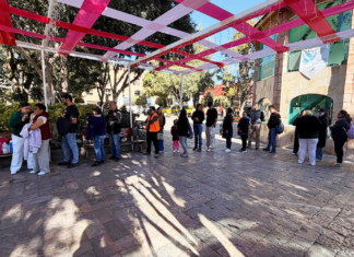 Texmelucan realiza jornada de vacunación contra sarampión, influenza y COVID