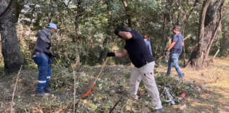 Realizan jornada de limpieza en afluente del río Prieto
