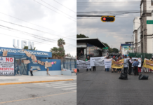 Dos manifestaciones de normalistas provocan afectaciones viales en Puebla