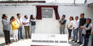 Realizan obra pluvial en telesecundaria de Cuautlancingo