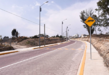 Lupita Cuautle entrega obra de adoquinamiento en San Antonio Cacalotepec