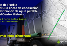 Agua de Puebla inicia sustitución de tuberías en el Centro Histórico