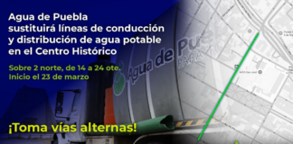Agua de Puebla inicia sustitución de tuberías en el Centro Histórico