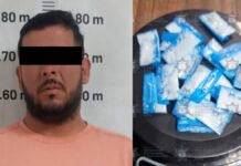 Detienen a extranjero con bolsas de cocaína en Cuautlancingo