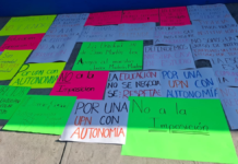 Estudiantes de la UPN Puebla retoman paro y toman instalaciones