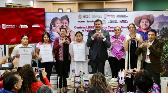 Gobierno de Puebla fortalece proyectos de mujeres rurales