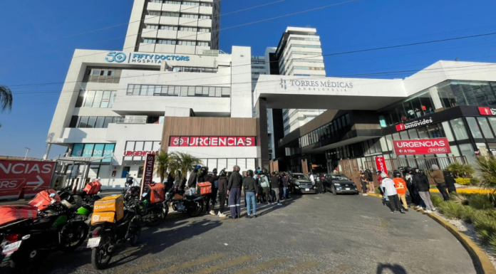 Repartidores de Puebla se movilizan tras presunto robo de una motocicleta