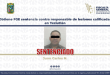 Sentencian a responsable de lesiones calificadas en Teziutlán
